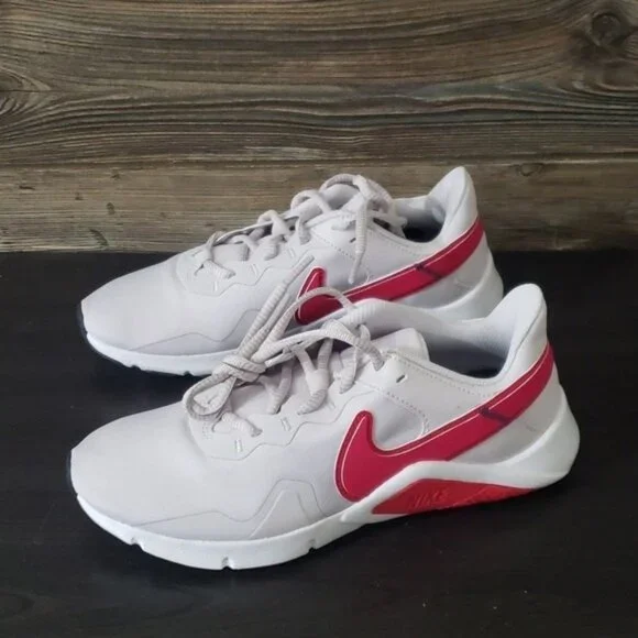 New Nike Womens Legend Essential Pink Sneakers Size 9 Athletic Lightweight Gym - Picture 7 of 10